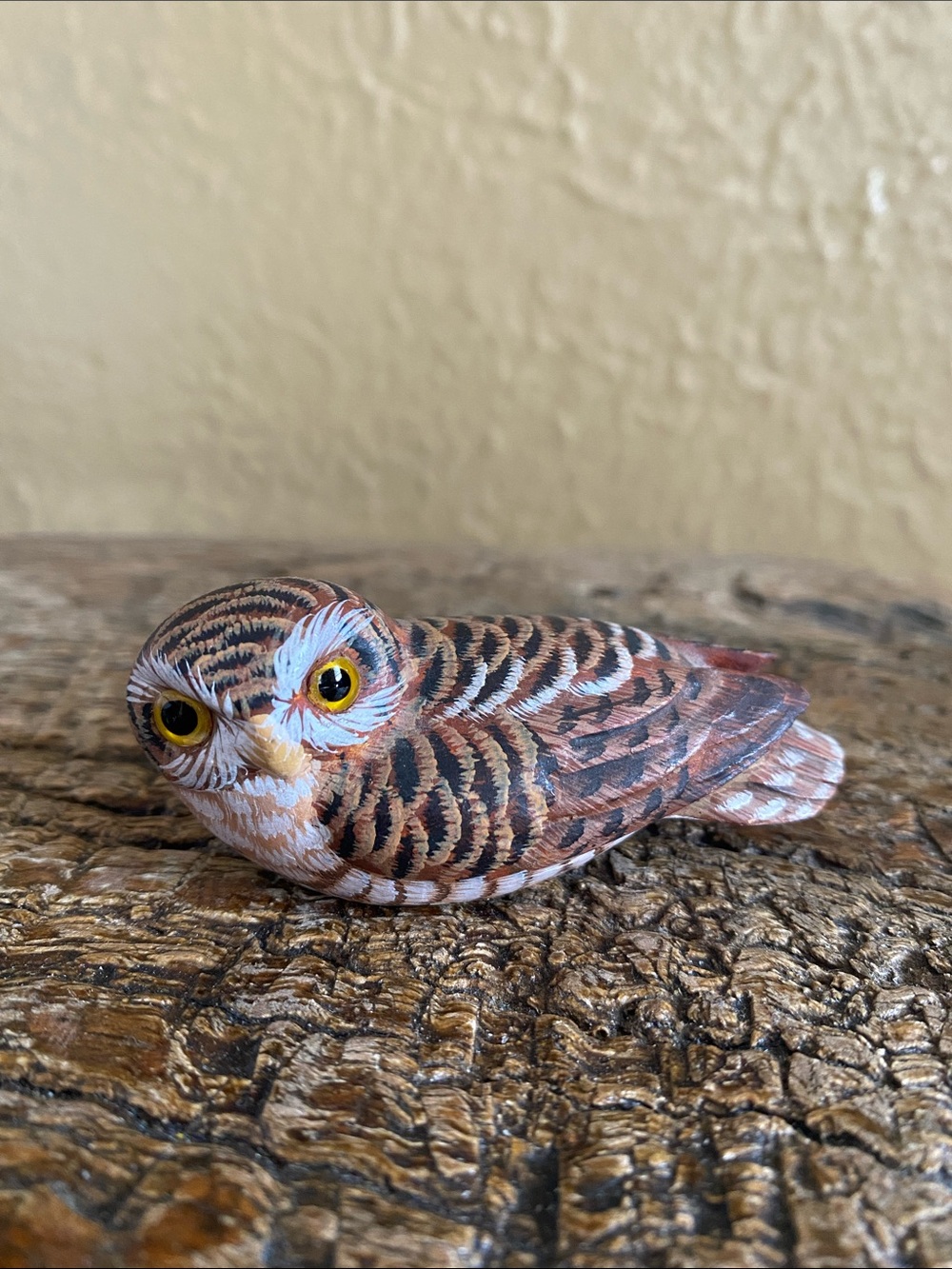 🦉Vintage🦉Hand-Painted Owl Figurine